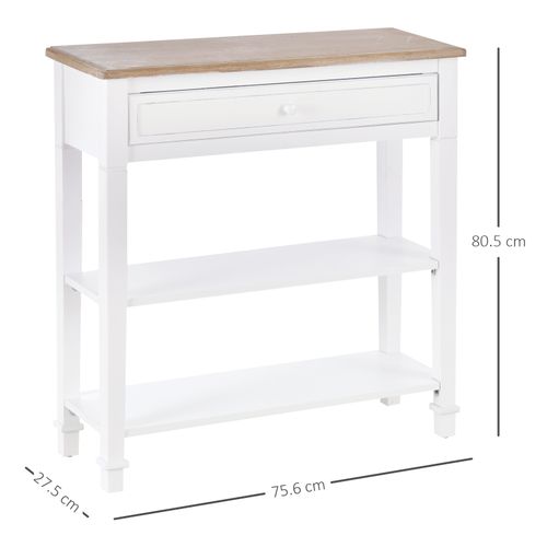 Elegant White Console Table