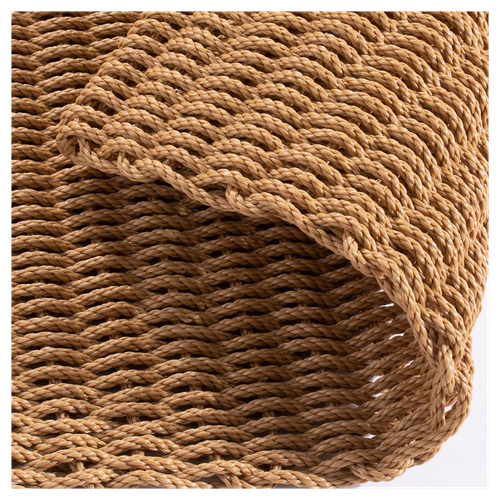 Didsbury Braided Beige Polypropylene Doormat