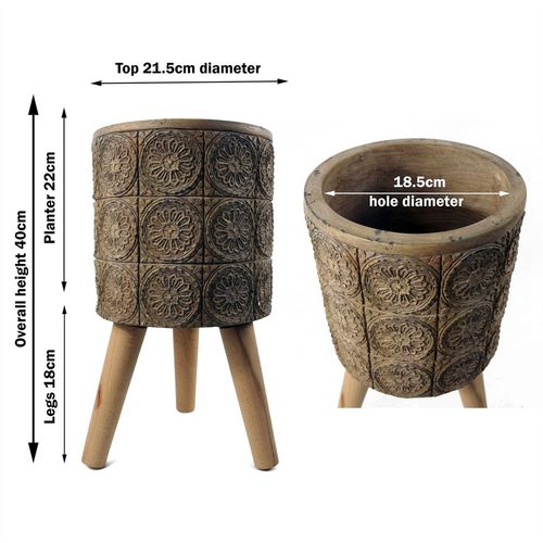 40cm x 21.5cm Composite Large Planter