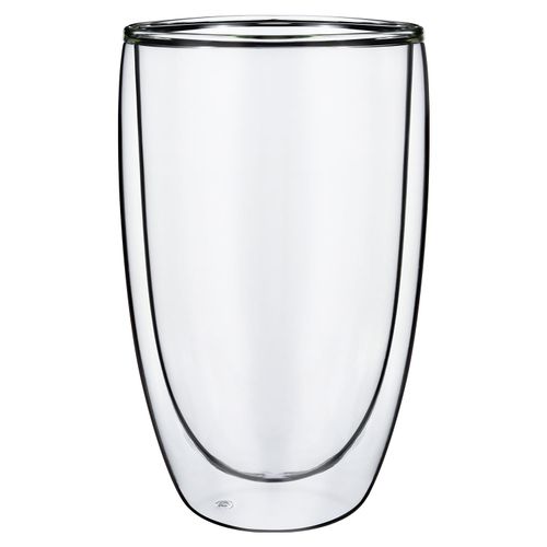 Vinsani Edgy Double-Walled Glasses – Set of 2