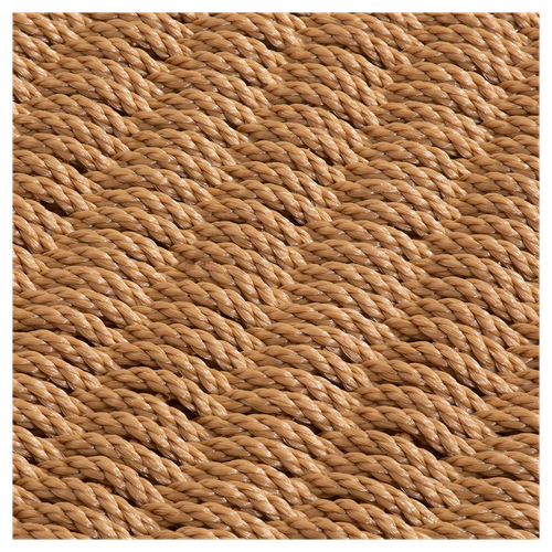 Didsbury Braided Beige Polypropylene Doormat
