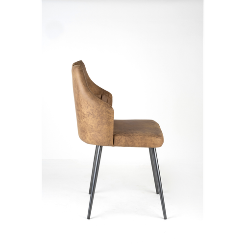 Elegant 86cm Leather Dining Chair