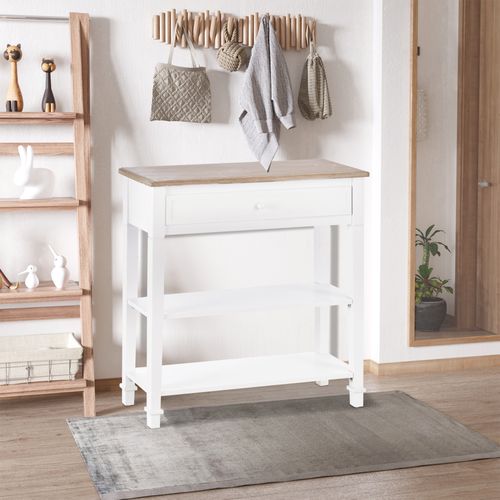 Elegant White Console Table