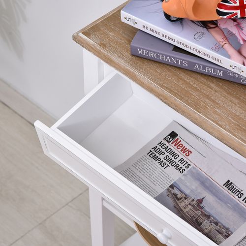 Elegant White Console Table