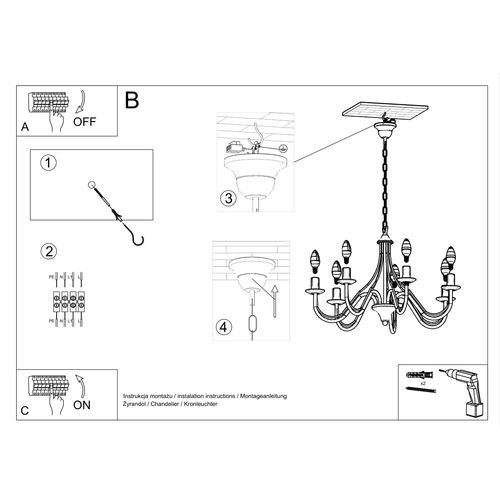 Minerwa Modern Steel Chandelier