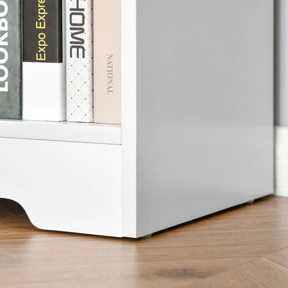 Minimalist 4-Cube Storage Bookcase with Shelves