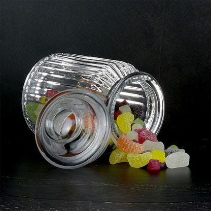 Vintage Airtight Glass Jars 990ml - Set of 3 | M&W