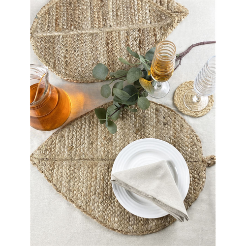 Leafy Wye Natural Jute Placemat