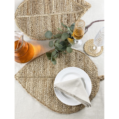 Leafy Wye Natural Jute Placemat