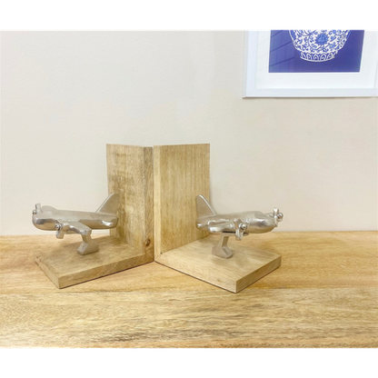 Skyward Flight Aeroplane Bookends