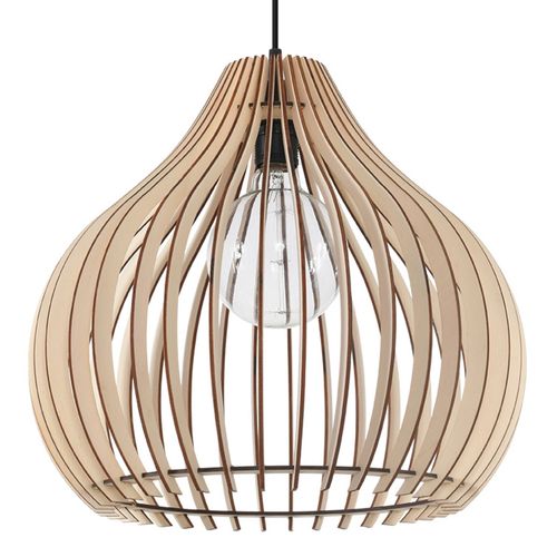 Scandinavian Wooden Pendant Lamp