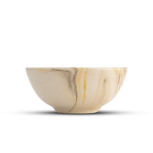 Golden Mocha Handmade Ceramic Bowl – 8cm