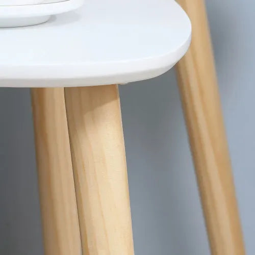 Nesting Side Tables with Solid Wood Legs