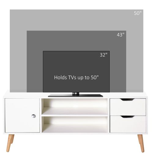 Sleek Modern TV Stand with Storage & Media Console