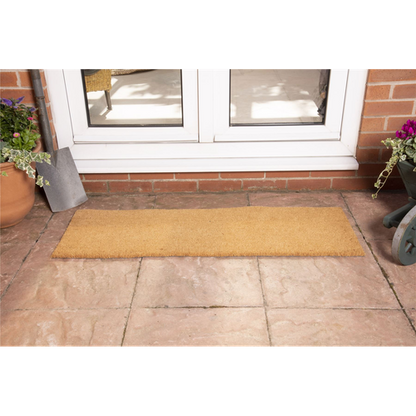 Astley Natural Coir & PVC Backed Doormat