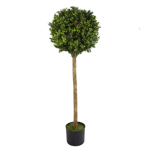 120cm (4ft) Lifelike Artificial Boxwood Buxus Ball Topiary Tree