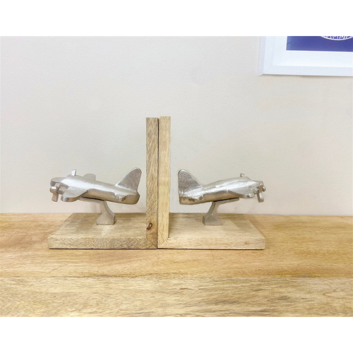 Skyward Flight Aeroplane Bookends