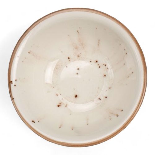 Pebble Marble White Porcelain Soup & Cereal Bowls - Set of 4 (18cm)