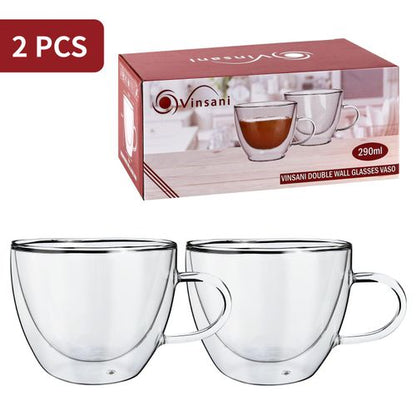 Vinsani VASO Double-Walled Glasses