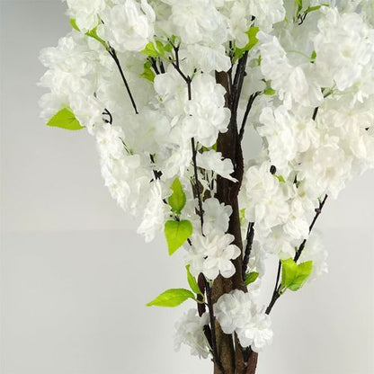 150cm Artificial White Cherry Blossom Tree