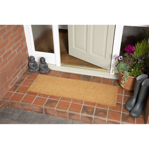 Astley Natural Coir & PVC Backed Doormat