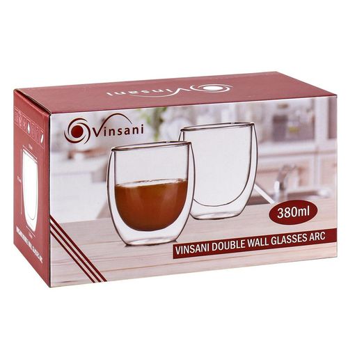 VINSANI DOUBLE WALL GLASSES ARC 1010065