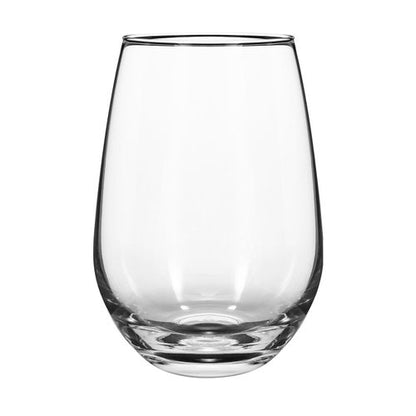 Vinsani Crescent Crystal HiBall Glass Set – 6-Piece Collection