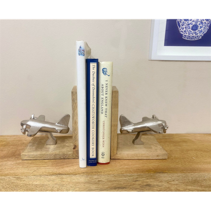 Skyward Flight Aeroplane Bookends