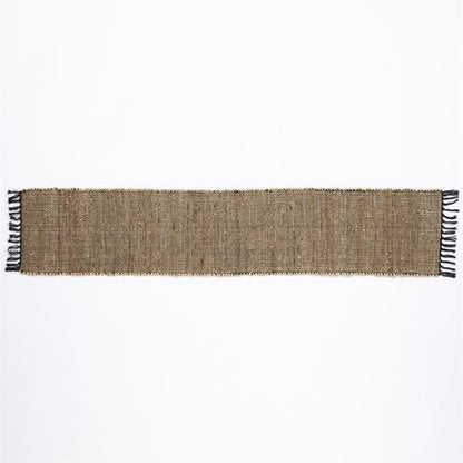 Clyde Natural Jute & Cotton Table Runner – 35x180cm