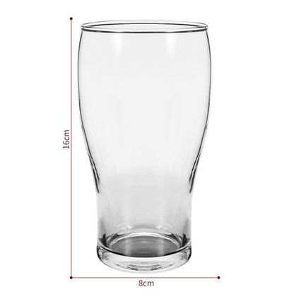 Vinsani Tulip Shaped Beer Glass Set – 6 Pieces